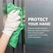 Diamond Glove Disposable Gloves, 4 mil Palm, Vinyl, Powder-Free, M, 1000 PK, Creamy Yellow VPF-45M - alternate 2